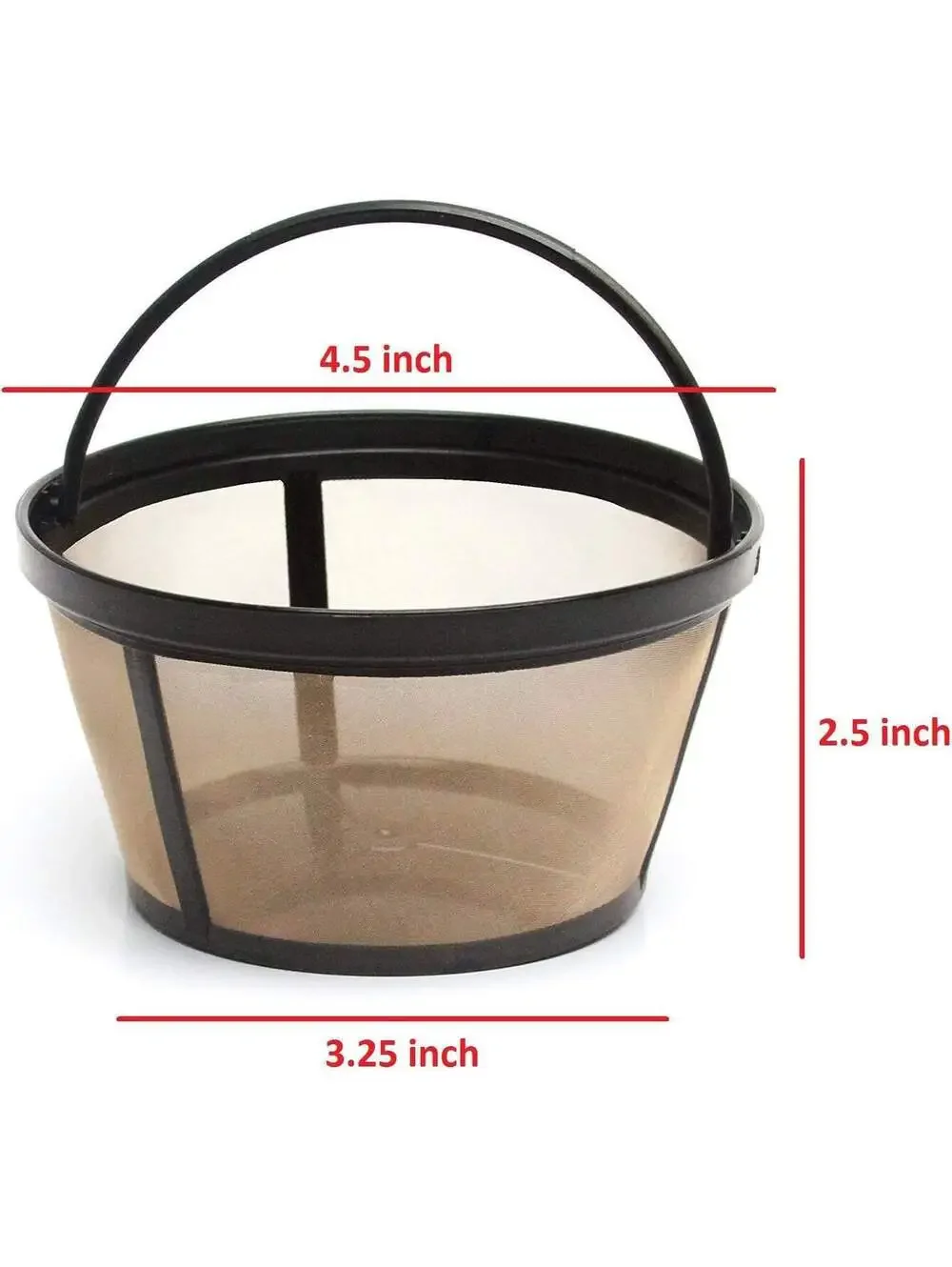 BN Reusable 8-12 Cup Basket Coffee Filter